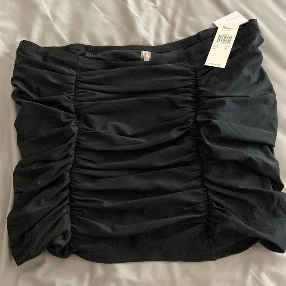 Black Swim Skirt